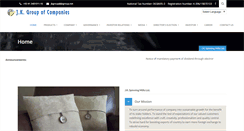 Desktop Screenshot of jkgroup.net